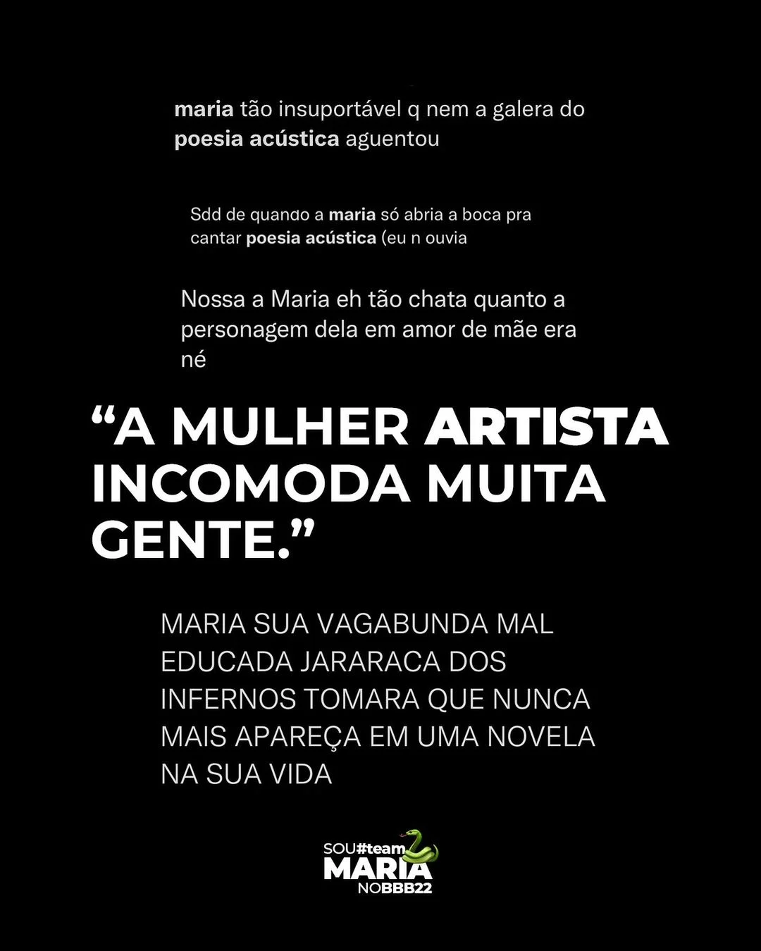 A equipe de Maria denunciou ataques racistas à sister A equipe de Maria denunciou ataques racistas à sister