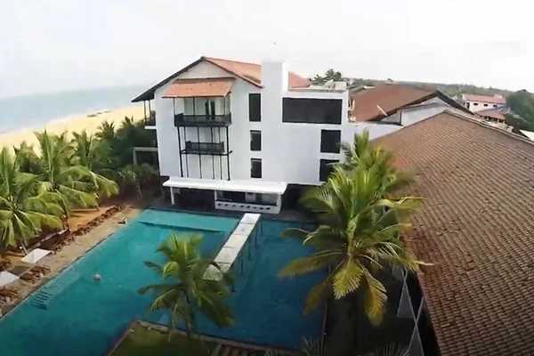 Hotel verde no Sri Lanka