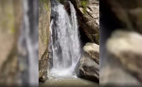 Cachoeira das Andorinhas, na Cidade de Goiás