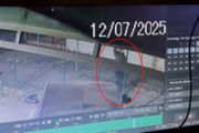 O outro comparsa que ajudou a incendiar os carros O outro comparsa que ajudou a incendiar os carros