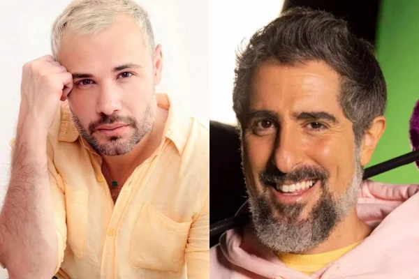 Foto colorida de Alex Gallete e Marcos Mion - Metrópoles