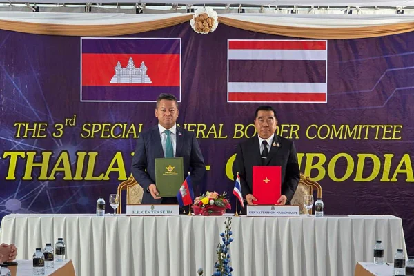 imagem colorida cessar-fogo camboja e tailandia