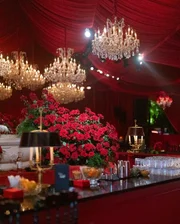 A cor vermelha foi a grande aposta da noite A cor vermelha foi a grande aposta da noite