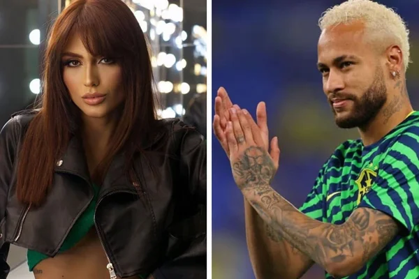 Fernanda Campos e Neymar