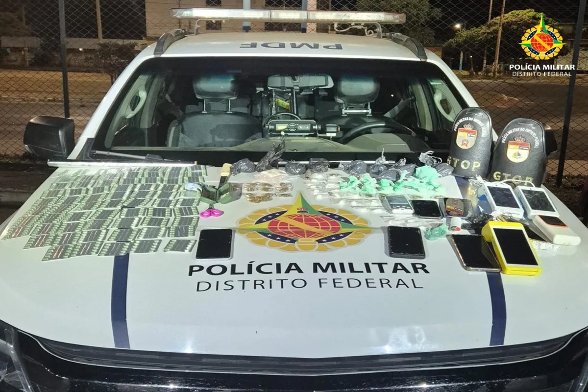 Prisão no Recanto das Emas: Homem flagrado com drogas e Rohypnol