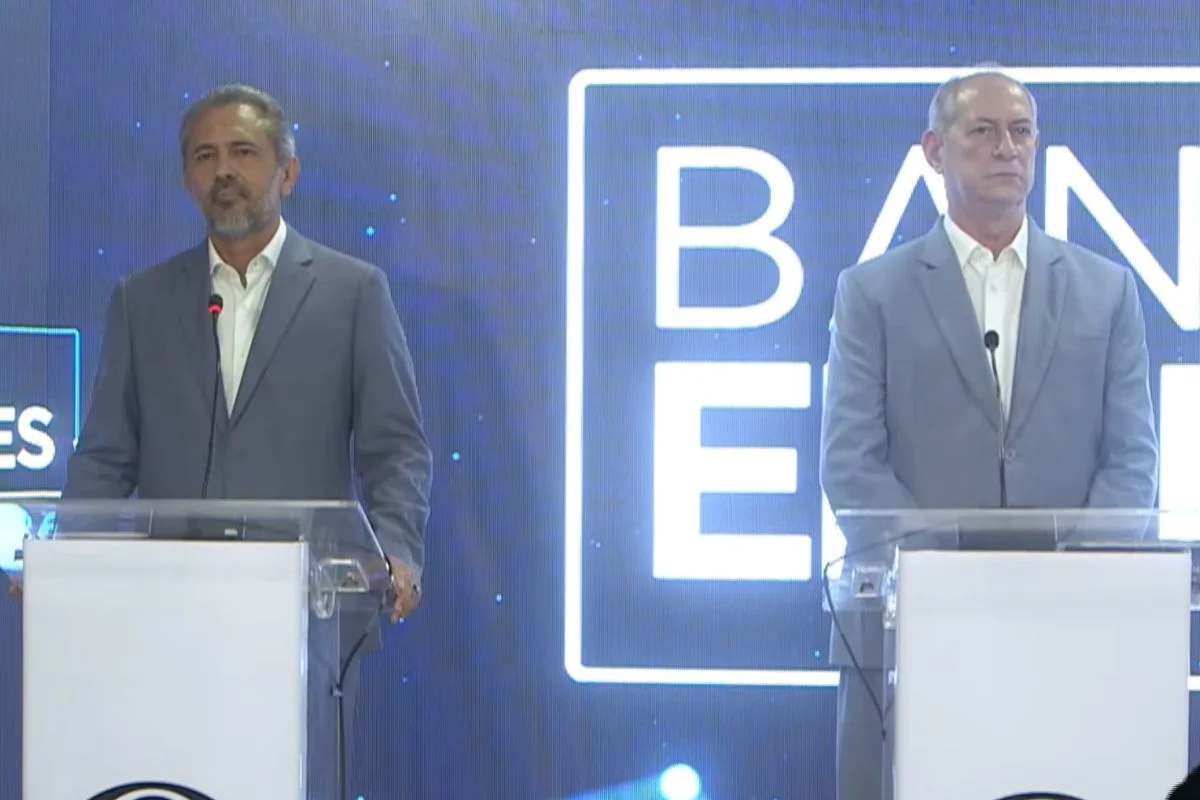 Elmano e Ciro Gomes trocam farpas e acusações em debate no Ceará