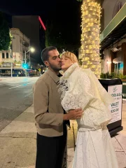 Malu Borges e seu marido, João Santiago