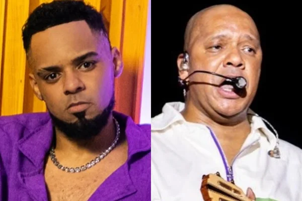 "Fora de si", diz Leozinho Bradock sobre últimos momentos do pai, Anderson Leonardo, no CTI - Metrópoles