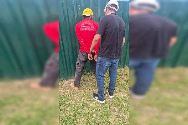Faccionado do PCC que matou rival no DF foi preso trabalhando em obra