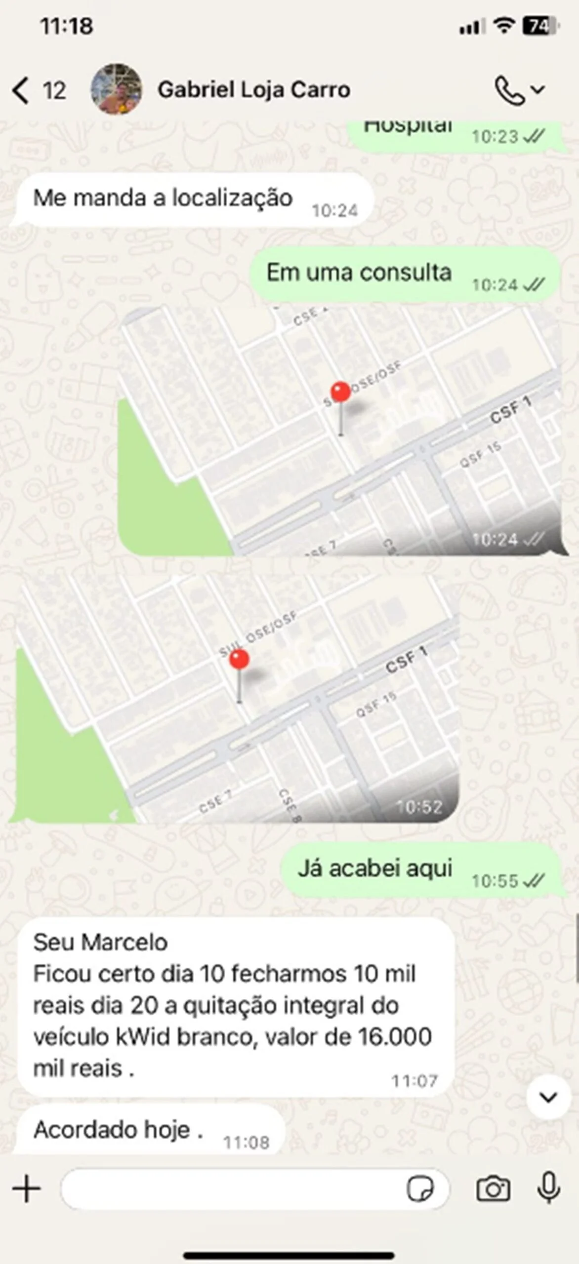Estelionatário dá “golpe do balcão” em PM dentro de revendedora de veículos - imagem 7 Estelionatário dá “golpe do balcão” em PM dentro de revendedora de veículos - imagem 7