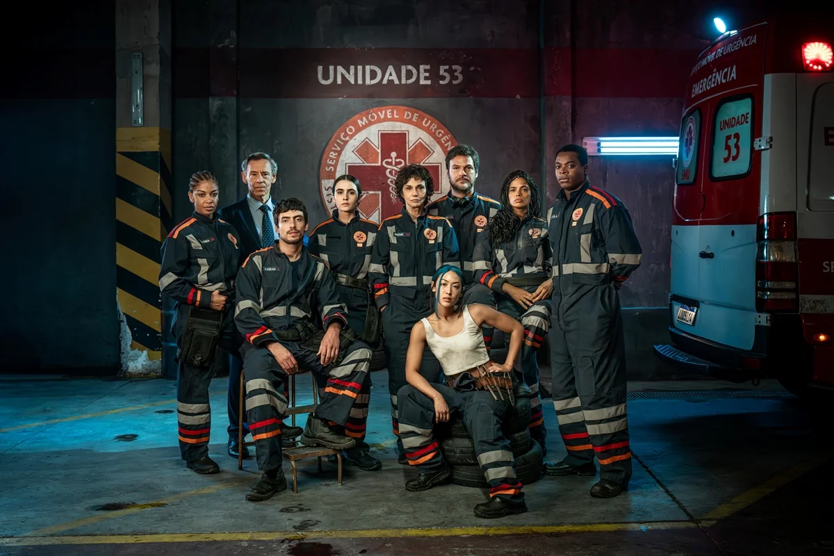 Elenco da série Emergência 53 Elenco da série Emergência 53