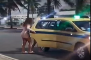 O rapaz estava acompanhado de duas mulheres, que deixaram o local em um táxi logo em seguida