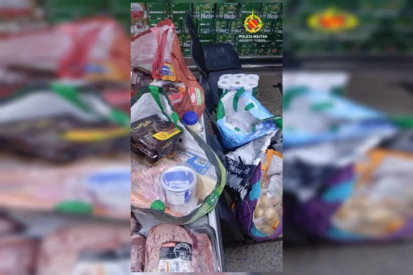 Furto em mercado no Paranoá Parque