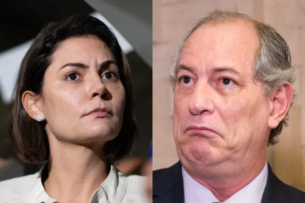 Imagem colorida, Michelle Bolsonaro volta a criticar apoio da direita a Ciro Gomes - Metrópoles