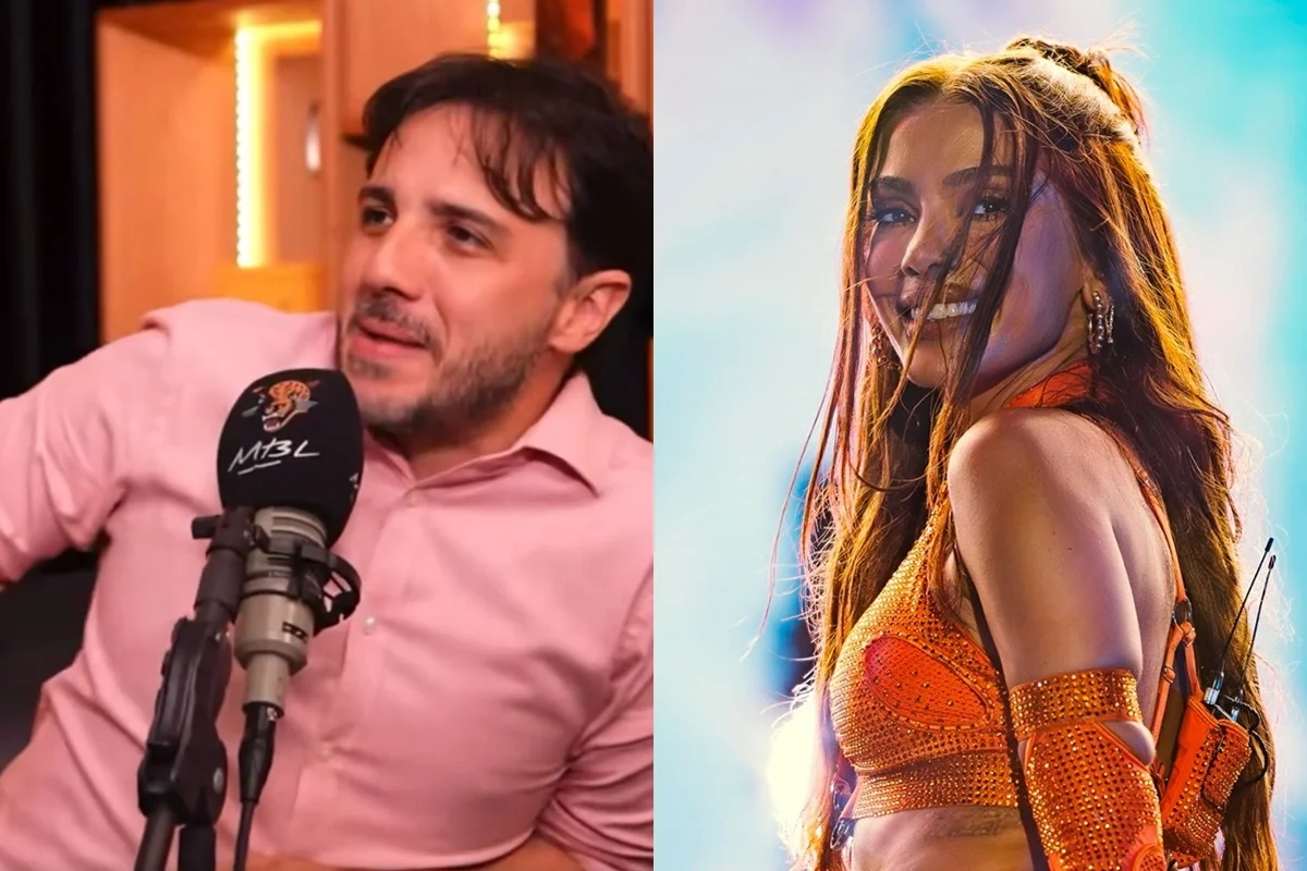 Renan Santos reage após ser seguido por Anitta: "Bem emblemático"