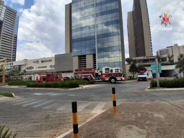 Gás tóxico vaza em prédio de Águas Claras e sete pessoas passam mal