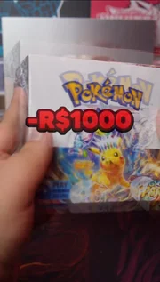 No TikTok, influenciadores mostram os gastos com as cartas Pokémon