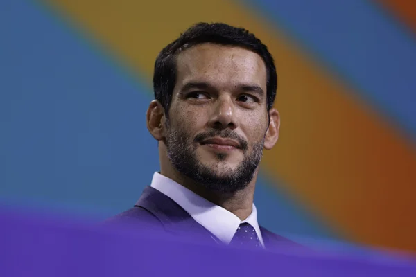 Foto colorida de Samir Xaud, presidente da CBF - Metrópoles