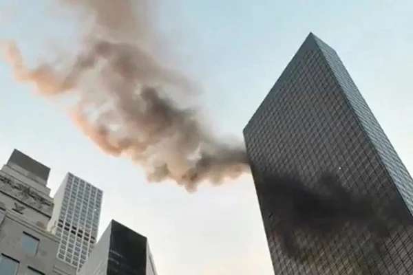 Incêndio na Trump Tower, em Nova York, fere três pessoas