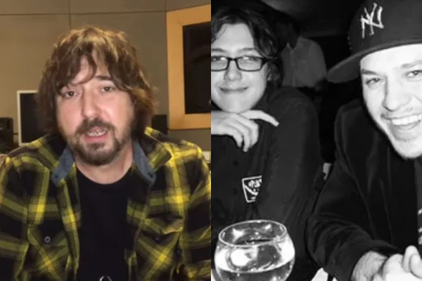Montagem de Marcão Britto, Alexandre e Chorão - Metrópoles