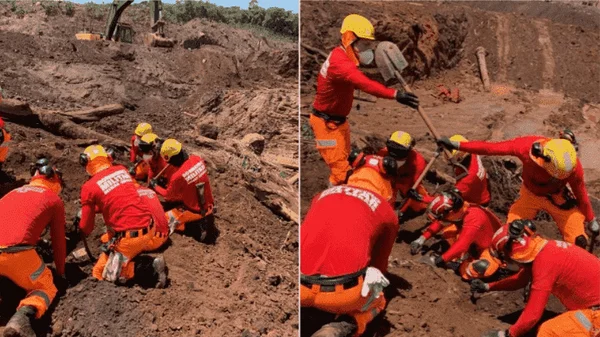 Bombeiros localizam mais um corpo em Brumadinho