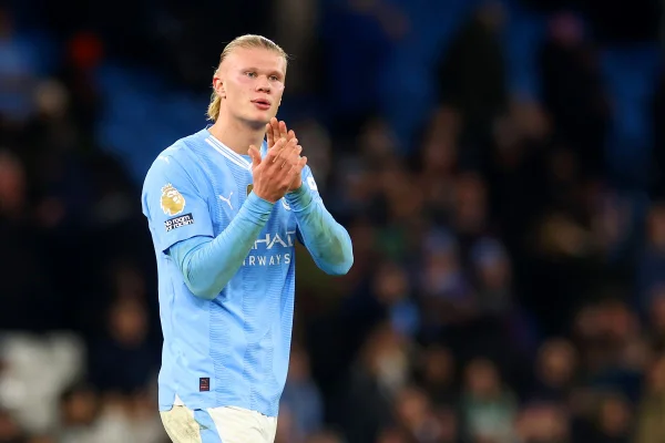 Haaland, atacante do Manchester City - Metrópoles