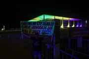 Câmera inteligente instalada em frente ao STF emitiu alerta sonoro ao identificar manifestante em área restrita Câmera inteligente instalada em frente ao STF emitiu alerta sonoro ao identificar manifestante em área restrita