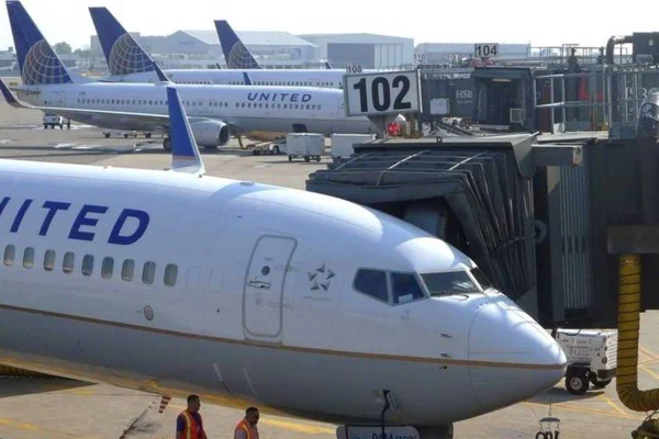 Aviões da United Airlines