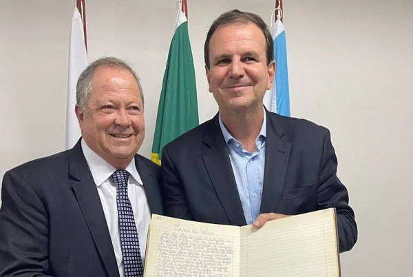 Eduardo Paes e Chiquinho Brazão