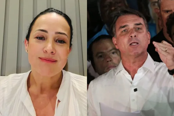 Gabriela Duarte fala em perseguição política após medida contra Flávio
