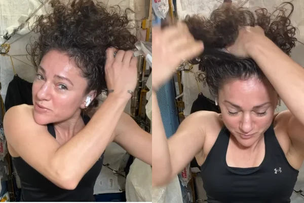 Astronauta da Nasa revela como cuida do cabelo cacheado no espaço