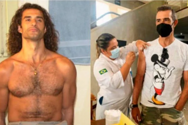Marcos Pasquim se desculpa após tomar vacina vestido e decepcionar fãs