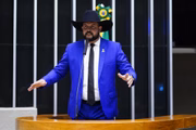 Deputado Zé Trovão no plenário da Câmara