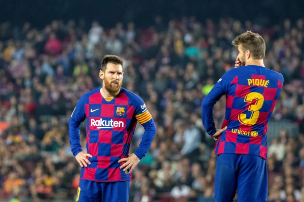 Messi e Piqué - Metrópoles