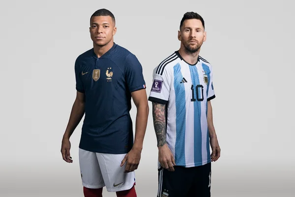 Lionel Messi e Jylian Mbappé lideram Argentina e França na final da Copa do Mundo do Catar - Metrópoles