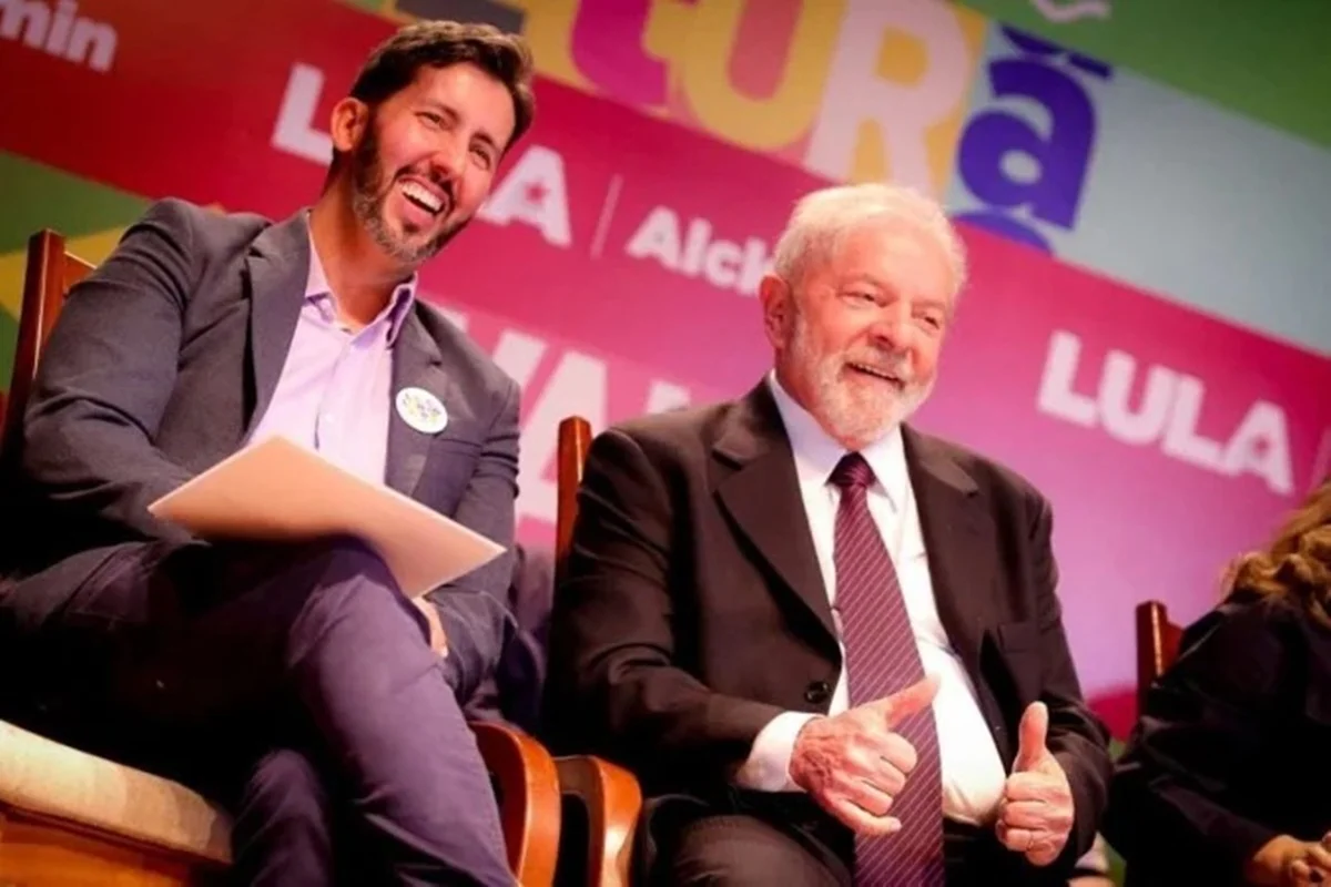 Leandro Grass (PT) e Lula (PT) Leandro Grass (PT) e Lula (PT)