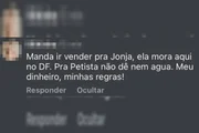 Chiquinha do DF é ofendida ao usar casaco vermelho: “Faz o L e não compre” - imagem 2 Chiquinha do DF é ofendida ao usar casaco vermelho: “Faz o L e não compre” - imagem 2