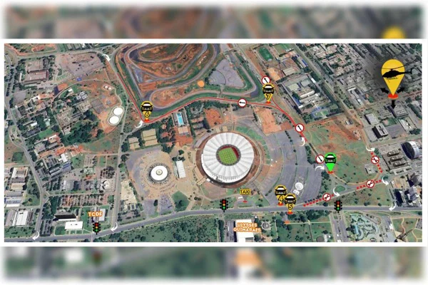 Olímpia x Flamengo: jogo altera trânsito nas proximidades do estádio - destaque galeria Olímpia x Flamengo: jogo altera trânsito nas proximidades do estádio - destaque galeria