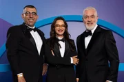 Os mentores Jefferson Rueda, Renata Vanzetto e Alex Atala do programa Chef de Alto Nível