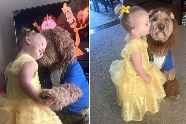 Iti! Menina dança clássico de desenho com seu cachorro e viraliza