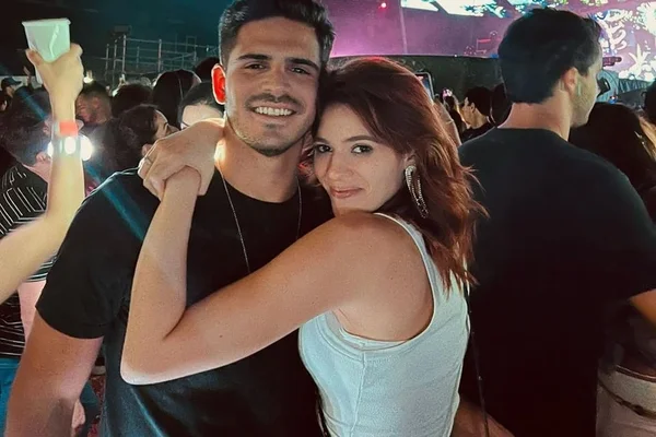 Ana Clara e o namorado