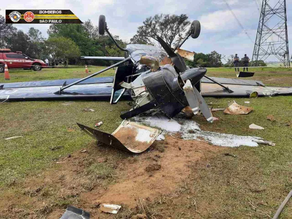 Avião de pouso forçado em SP se envolveu em outro acidente em 2012