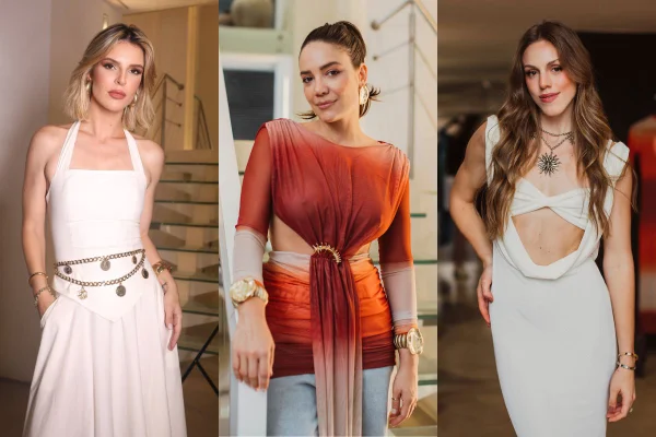 Duda Portella Amorim, Priscila Gonçalves e Vava Salomão