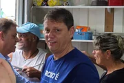 Tarcísio de Freitas em agenda de campanha à reeleição Tarcísio de Freitas em agenda de campanha à reeleição