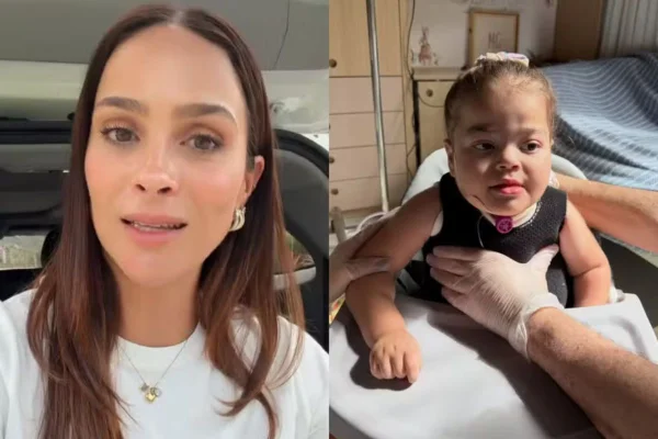 Leticia Cazarré celebra avanço da filha após 3 anos de tratamento