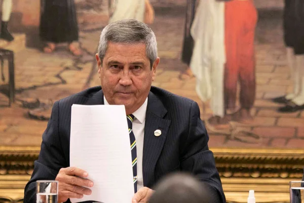General Braga Netto, ministro da defesa, é ouvido na Comissão de Fiscalização Financeira e Controle da Câmara dos Deputados
