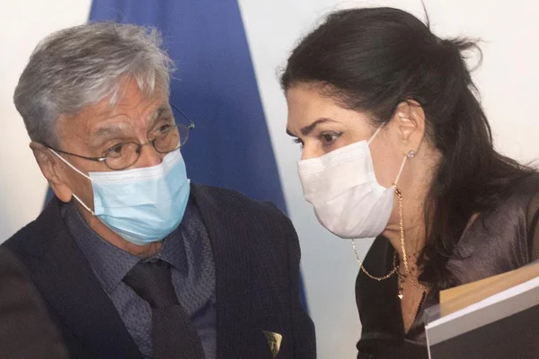 Caetano Veloso e Paula Lavigne