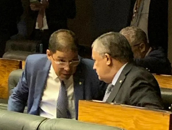 Altineu Côrtes (PL) e Zé Guimarães (PT), representantes dos partidos de Bolsonaro e Lula