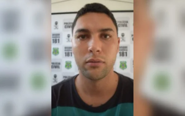 foto do rosto de um homem que está sendoo procurado pela polícia de Sergipe