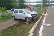 Segundo os bombeiros, a vítima estava consciente e orientada. Segundo os bombeiros, a vítima estava consciente e orientada.